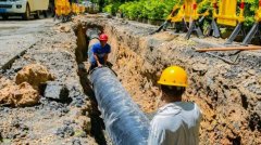 雨水跟污水混在一起