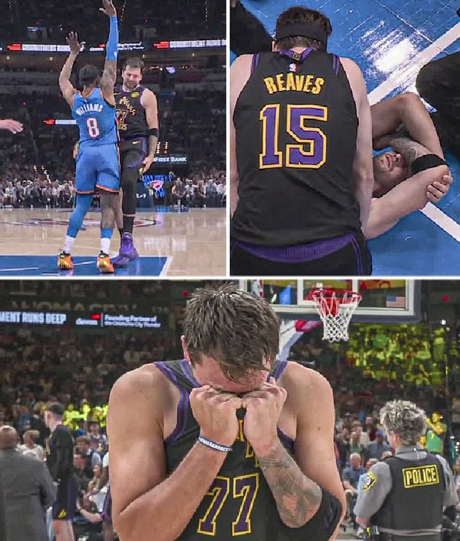 东契奇伤退湖人溃败 雷霆狂胜定西部格局